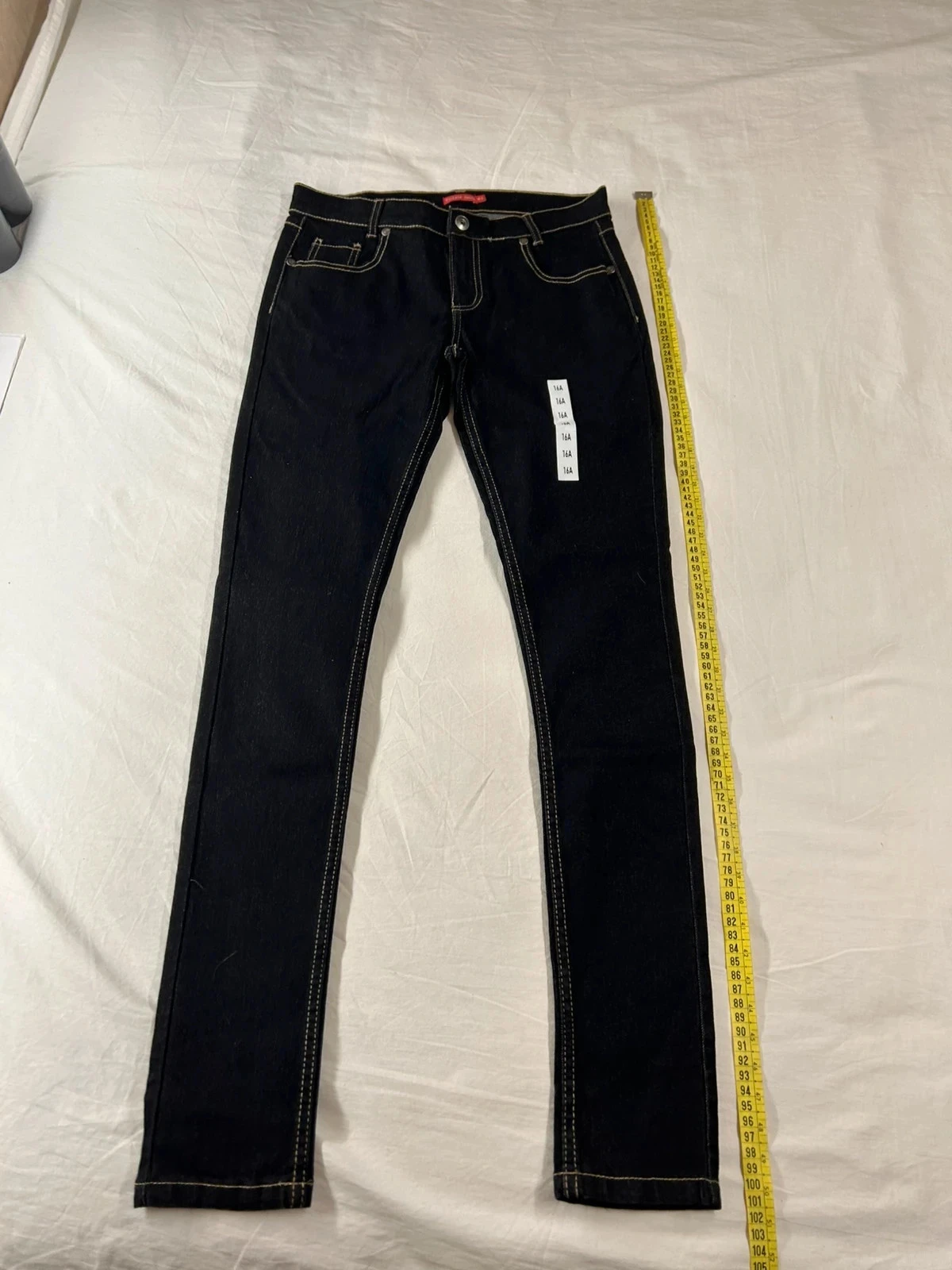 Jean skinny noir brut tissaia
